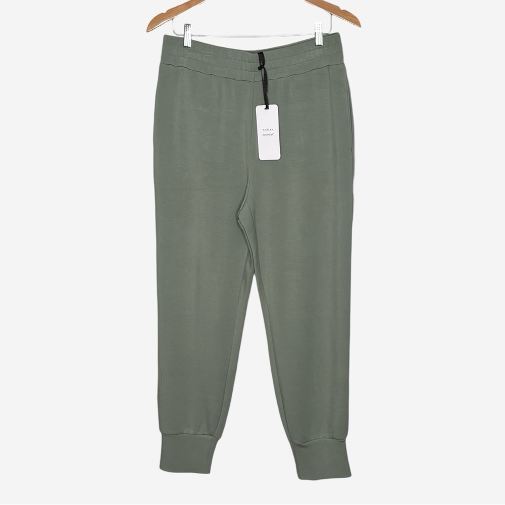 NWT Varley Doublesoft The Slim Cuff Pant 27.5 Size L Loden Frost Green - Picture 3 of 13